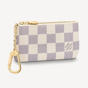 LOUIS VUITTON monogram keychain coin holder card holder wallet